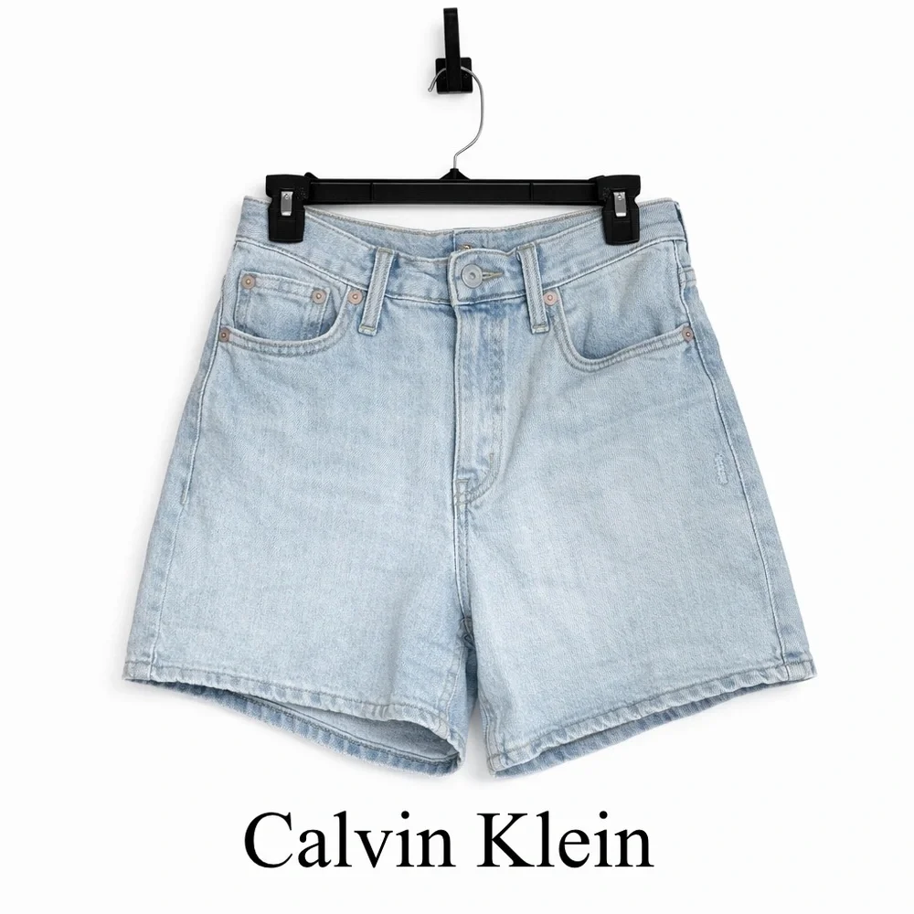 Calvin Klein Jeans Light Blue Women's Jean Shorts